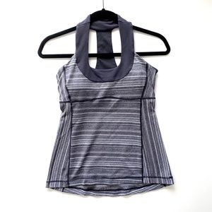 Lululemon Athletica Scoop Neck Tank Gray Size 6